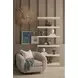 Fitz Santa Cruz Sand Upholstered Swivel Chair