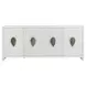 Oasis Shoreline 4 Door Oyster Shell Credenza
