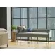 Azure Travertine Stone Round Accent Table