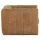 Vesta Winchester Sycamore Leather Upholstered Swivel Chair
