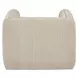 Vesta Silken Fog Upholstered Swivel Chair