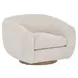 Fitz Santa Cruz Sand Upholstered Swivel Chair