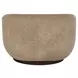 Fitz Vail Toffee Leather Upholstered Swivel Chair