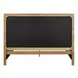 Birchaven Beige and Natural King Upholstered Storage Panel Bed