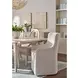 Oakmere Beige Upholstered Arm Chair