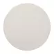 Oakmere White and Gold Round Quartz Top End Table