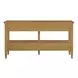 Oakmere Natural 4 Drawer Rectangular Console Table