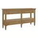 Oakmere Natural 4 Drawer Rectangular Console Table