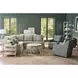 Oakmere Taupe Rectangular End Table