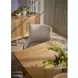 Oakmere Natural 110" Extendable Rectangular Dining Table