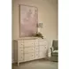 Oakmere Taupe 6 Drawer Dresser