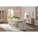 Oakmere Beige Upholstered Arm Chair