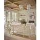 Oakmere Beige Rectangular Meadow Console Table