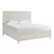 Birchaven Beige and Willow King Upholstered Storage Panel Bed