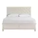 Birchaven Beige and Willow King Upholstered Storage Panel Bed