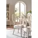 Birchaven Taupe Upholstered Oval Willow Side Chair Set of 2
