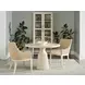 Oakmere Willow and Taupe 44" Round Dining Table