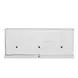 Birchaven Willow 6 Door Credenza with LED