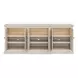 Birchaven Willow 6 Door Credenza with LED