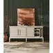Oakmere Taupe 4 Door Credenza