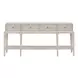 Oakmere Beige Rectangular Meadow Console Table