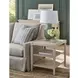 Oakmere Taupe Rectangular End Table