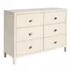 Modern Beige and Sable Upholstered Panel Bedroom Set