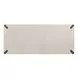 Modern Mist and Smoked Gold 122" Extendable Rectangular Dining Table