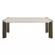Modern Mist and Smoked Gold Dining Room Set