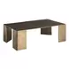 Modern Black Nickel Outdoor Eclipse Occasional Table Set