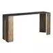 Modern Black Nickel Outdoor Eclipse Occasional Table Set