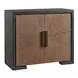 Modern Veil and Mist 2 Door Hall Chest