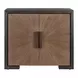 Modern Veil and Mist 2 Door Hall Chest