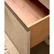 Evermont Mist and White 5 Drawer Quartz Top Chest