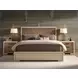 Evermont Mist Oak and Haze 3 Drawer Nightstand with USB Charging