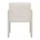 Modern Beige and Mist Upholstered Arm Chair
