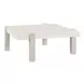 Evermont Mist and White Quartz Stone Top Occasional Table Set