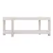 Evermont Mist and White Quartz Stone Top Occasional Table Set