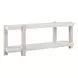 Evermont Mist and White Quartz Stone Top Occasional Table Set