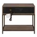 Modern Beige and Sable Upholstered Panel Bedroom Set