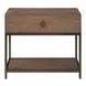 Modern Beige and Sable Upholstered Panel Bedroom Set