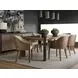 Evermont Haze and Smoked Gold Dining Room Set