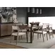 Evermont Haze and Smoked Gold Dining Room Set