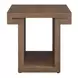 Evermont Haze Walnut Rectangular End Table