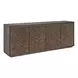 Blossom Dark Oak 4 Door Blossom Credenza