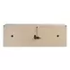 Modern Light Oak and White 4 Door Stone Credenza