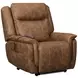 Kyra Saddle Zero Gravity Auto Glider Power Headrest Recliner with Heat Massage and Footrest