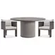Rialto Brown Outdoor Dining Room Set
