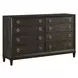 Realm Brown 8 Drawer Dresser