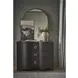 Realm Brown 3 Drawer Embossed Chest